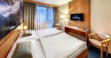 Hotel FIS -dvojlôžková izba štandard - individuálny zájazd CK Turancar - Štrbské Pleso, Slovensko