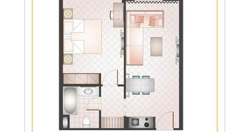 Hotel Sunshine Rhodes-plán izby -letecký zájazd CK Turancar-Rodos