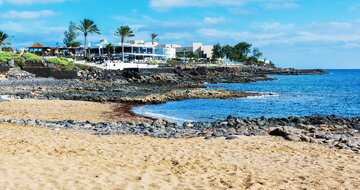 Blue Sea Costa Bastian - pláž, playa Bastian - letecký zájazd CK Turancar - Lanzarote, Costa Teguise