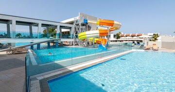 Hotel Virginia - bazén s tobogánom - letecký zájazd CK Turancar (Rodos, Kallithea)