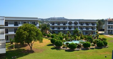 Hotel Virginia - pohľad na hotel - letecký zájazd CK Turancar (Rodos, Kallithea)