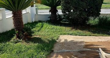 Apartmánový dom Stelios - terasa - zájazd autobusovou a individuálnou dopravou CK Turancar - Grécko, Olympská riviéra, Nei Pori