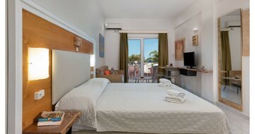 Hotel Sea Side - letecký záber -letecký zájazd CK Turancar-Kréta-Kato Stalos