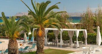 Hotel Sea Side - letecký záber -letecký zájazd CK Turancar-Kréta-Kato Stalos