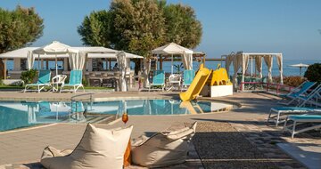 Hotel Sea Side - letecký záber -letecký zájazd CK Turancar-Kréta-Kato Stalos
