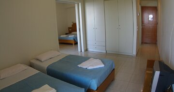 Hotel Elefteria-rodinná izba-letecký zájazd CK Turancar-Kréta-Agia Marina