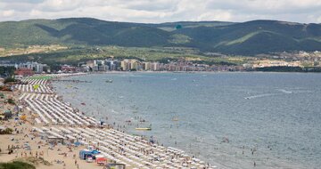 Imperial Resort - pláž - letecký a autobusový zájazd CK Turancar - Bulharsko, Slnečné pobrežie