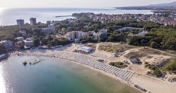 Queen Nelly Park - pláž - letecky a autokarový zájazd s CK Turancar - Kiten, Bulharsko