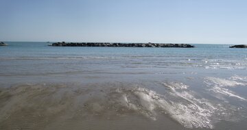 Rezidencia Seaside - pláž - zájazd vlastnou dopravou CK Turancar - Taliansko - San Benedetto del Tronto - Palmová riviéra