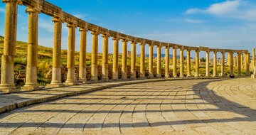 CK Turancar, Letecký poznávací zájazd, Jordánsko, Jerash