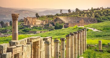 CK Turancar, Letecký poznávací zájazd, Jordánsko, Jerash