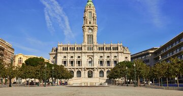 CK Turancar, Letecký poznávací zájazd, Portugalsko, Porto, námestie Aliados