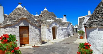 CK Turancar, letecký poznávací zájazd, Apúlia, Alberobello