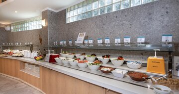 Hotel Hydramis Palace-reštaurácia-letecký zájazd CK Turancar-Kréta-Kavros