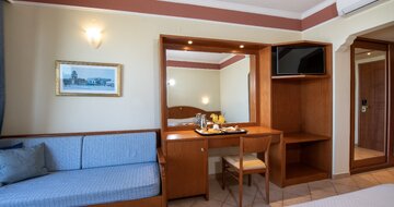 Hotel Hydramis Palace-izba-letecký zájazd CK Turancar-Kréta-Kavros