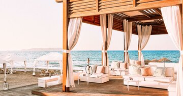 Hotel Grecotel Amirandes - plážový bar - letecký zájazd CK Turancar - Kréta, Gouves