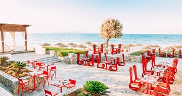 Hotel Grecotel Amirandes - plážový bar - letecký zájazd CK Turancar - Kréta, Gouves