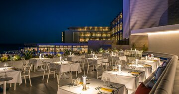 Hotel I resort - reštaurácia - letecký zájazd CK Turancar - Kréta, Stalida