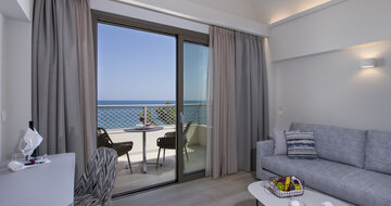 Hotel Amira Luxory Resort - junior suita výhľad na more - letecký zájazd CK Turancar - Kréta, Adelianos Kampos