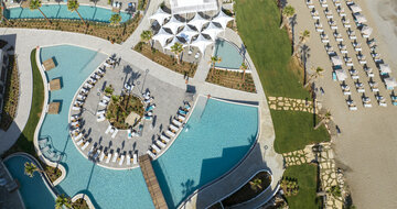 Hotel Amira Luxory Resort - letecký záber - letecký zájazd CK Turancar - Kréta, Adelianos Kampos
