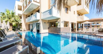 Hotel Theartemis Palace-letecký zájazd CK Turancar-Kréta-Rethymno