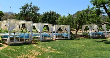 Hotel Bali Star - oddychové pavilóny - letecký zájazd CK Turancar - Kréta, Bali