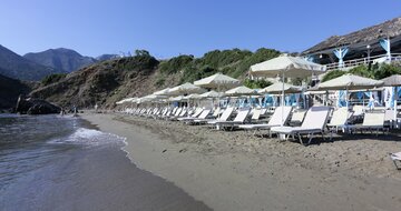 Hotel Bali Star - pláž - letecký zájazd CK Turancar - Kréta, Bali