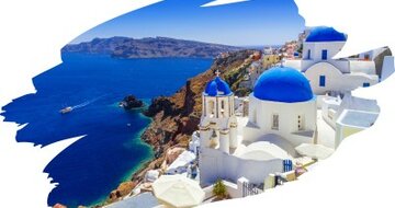 Letecký poznávací zájazd Atény-Santorini-Kréta, leták