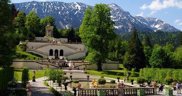 CK Turancar, autobusový poznávací zájazd, Bavorsko - zámky a hory, Linderhof