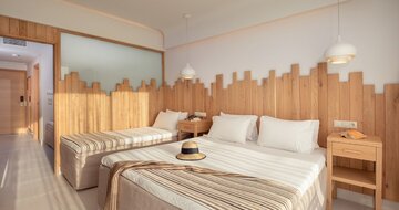 Hotel Arina Beach - rodinná izba - letecký zájazd CK Turancar - Kréta, Agia Marina