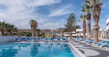 Hotel Arina Beach- letecký záber -letecký zájazd CK Turancar-Kréta-Agia Marina