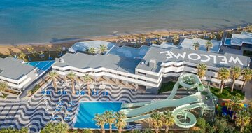 Hotel Arina Beach - tobogány -letecký zájazd CK Turancar-Kréta, Agia Marina