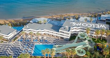 Hotel Arina Beach - tobogány -letecký zájazd CK Turancar-Kréta, Agia Marina