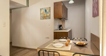 Elina hotel Apartments-hotel-letecký zájazd CK Turancar-Kréta-Rethymno