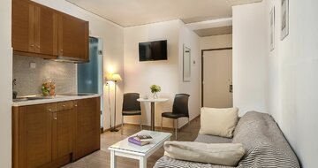 Elina hotel Apartments-hotel-letecký zájazd CK Turancar-Kréta-Rethymno