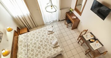 Elina hotel Apartments-hotel-letecký zájazd CK Turancar-Kréta-Rethymno