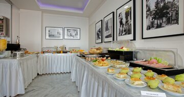 Hotel Archipelagos Residence - bufetové stoly - letecký zájazd CK Turancar - Kréta, Rethymno