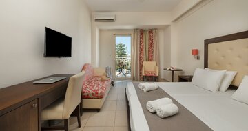 Hotel Marilena - štvorlôžková izba - letecký zájazd CK Turancar - Kréta, Amoudara