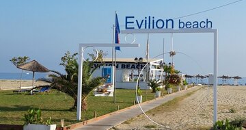 Hotel Evilion Nei Pori-Olympská riviéra-letecký zájazd CK Turancar-pláž