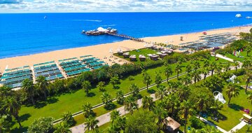 Vonresort Golden Coast - pláž - letecký zájazd CK Turancar - Turecko, Colakli