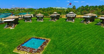 Vonresort Golden Coast - privátne pavilóny na pláži - letecký zájazd CK Turancar - Turecko, Colakli