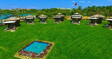 Von Resort Golden Coast - pláž - letecký zájazd CK Turancar - Turecko, Colakli