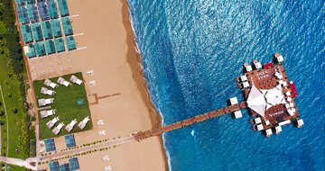 Vonresort Golden Beach - mólo - letecký zájazd CK Turancar - Turecko, Colakli