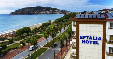 Eftalia Downtown Hotel - pláž - letecký zájazd CK Turancar - Turecko, Alanya