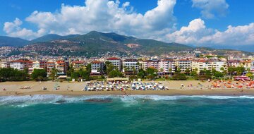 Eftalia Downtown Hotel - pláž - letecký zájazd CK Turancar - Turecko, Alanya