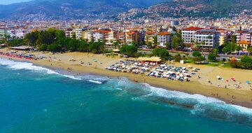 Eftalia Downtown Hotel - pláž - letecký zájazd CK Turancar - Turecko, Alanya