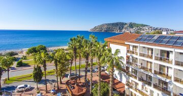 Eftalia Downtown Hotel - pláž - letecký zájazd CK Turancar - Turecko, Alanya