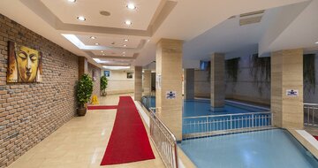 Orfeus Park Hotel - vnútorný bazén - letecký zájazd CK Turancar - Turecko, Colakli