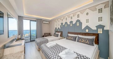Aria Resort & Spa - izba s výhľadom na more - letecký zájazd CK Turancar - Turecko, Konakli