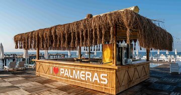 Palmeras Beach Hotel - plážové mólo - letecký zájazd CK Turancar - Turecko, Konakli